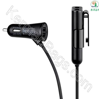 شارژر USB فندکی خودرو 4 پورت حرفه ای