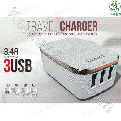 شارژر USB فندکی خودرو 3 پورت