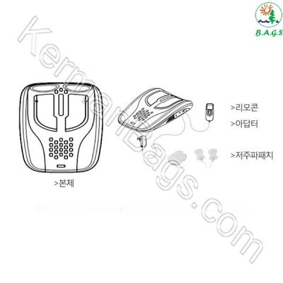 ماساژور کمر کینترو مدل KTR-302