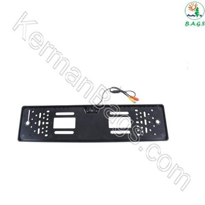 قاب پلاک خودرو مدل JX-9488 به همراه دوربین دنده عقب