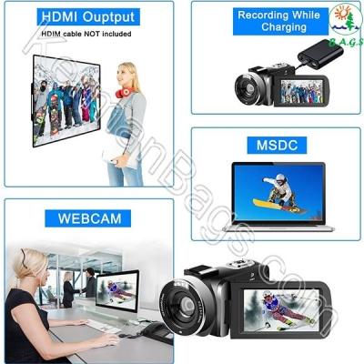دوربین فیلم برداری مدل FHD 1080P 24.0MP 30FPS 16X-IR