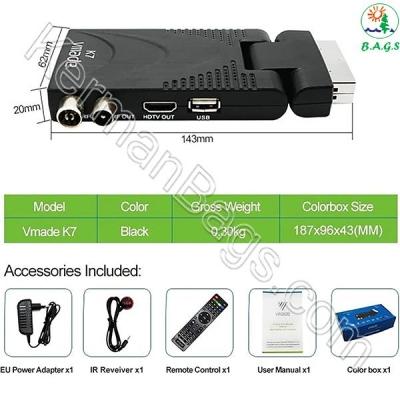 گیرنده دیجیتال DVB-T مدل K7