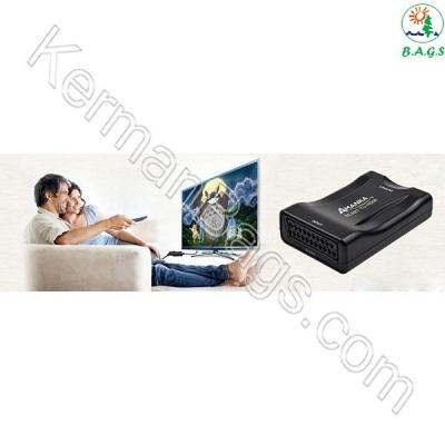 مبدل SCART به HDMI امانکا مدل ‎sc-08