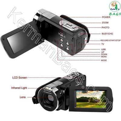 دوربین فیلم برداری مدل FHD 1080P 24MP 3.0 LCD display 16X zoom camera
