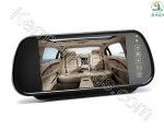 7-inch monitor mirror with rear-facing camera C-SS-767