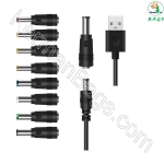 کابل تبدیل USB به DC لنمو مدل B07HQ7X4SJ طول 1 متر